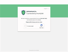 Tablet Screenshot of jointventure.hu